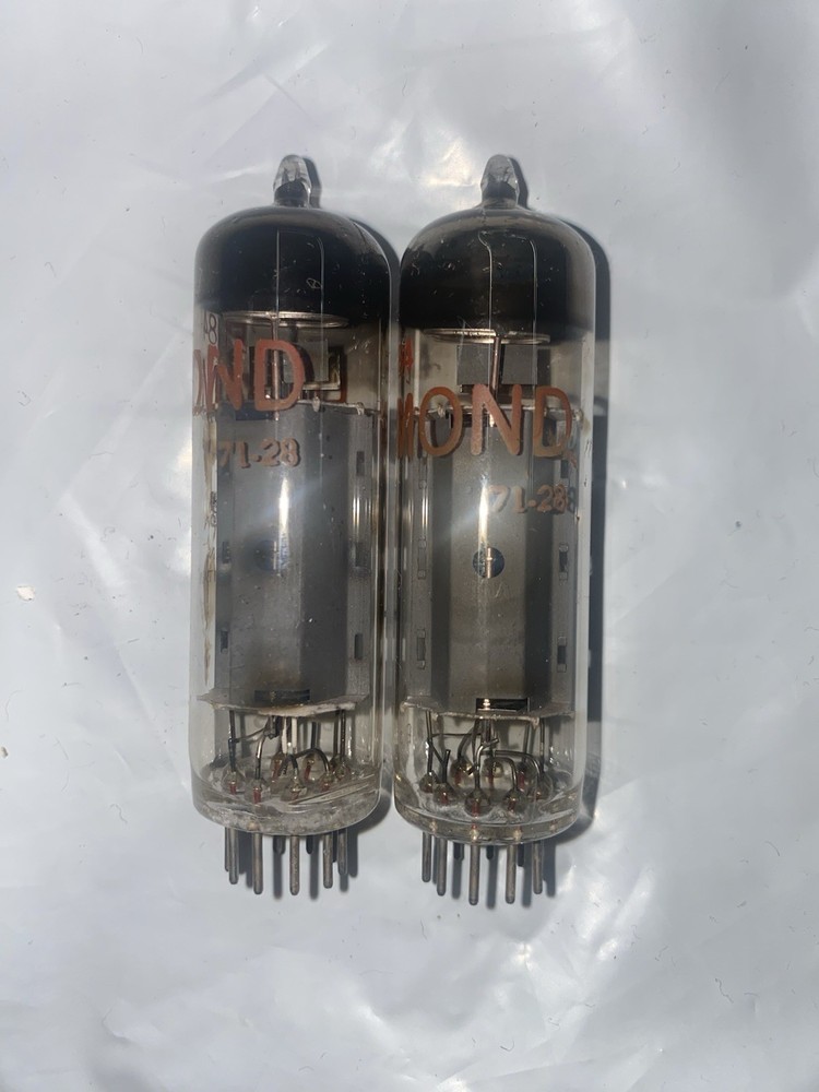 Pair of Hammond 6BQ5 tubes/matched set!