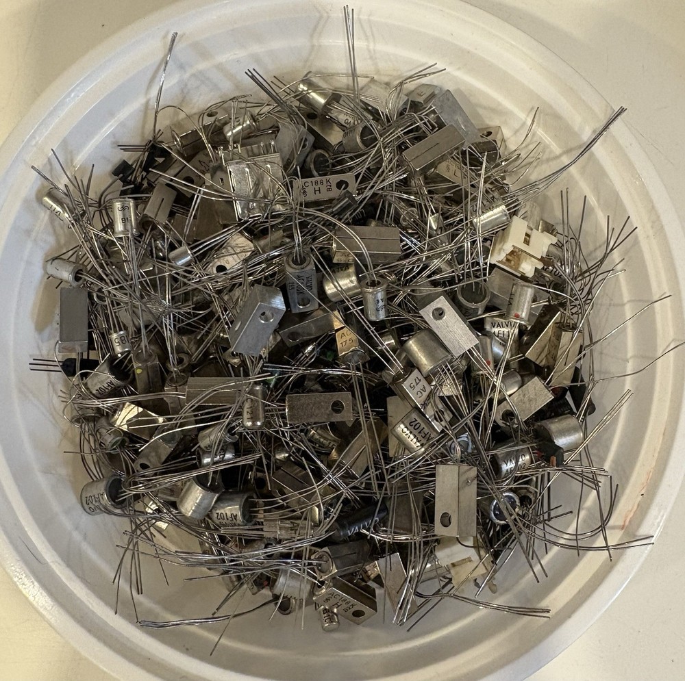 Lot Of 150+ Various Germanium Transistors Many Valvo Brand