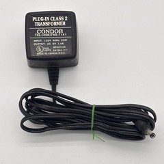 Vintage Condor Plug-In Class 2 Transformer WP481309 120V 60Hz 20W Indoor Use