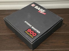 BASF Studio Master Maxima 10.5″ x 2″ Reel To Reel w/ Audio Tape – Orig. Box
