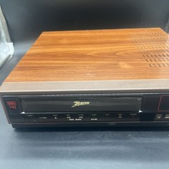 Zenith Vintage VCR VHS Player VRE205 Working No Remote Brown Wood Grain Tested/W