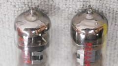 ECC83 ECC83M GUITAR PREAMP TUBES PAIR SQUARE GETTER STRONG BALANCED EXCELLENT