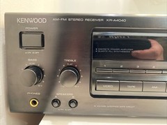 Kenwood KR-A4040 2 Channel Stereo Receiver No Remote tested works.