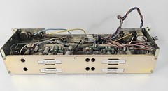 Akai X-300 Reel to Reel LOWER ASSEMBLY CHASSIS with METERS, VOLUME, RECORD