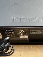 Mitsubishi HS-U446 Hi-Fi VHS VCR Player Recorder Tested And Working No Remote