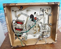 GARRARD 210 Turntable And Plinth. PARTS OR REPAIR.