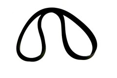 CAPSTAN BELT FOR TEAC REEL TO REEL A-3300-10, A-3300-11, A-3300-12, A-3300S-2T
