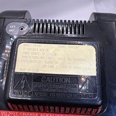 Vintage Rhapsody Model TV– 647 Rechargeable Portable 7 Inch