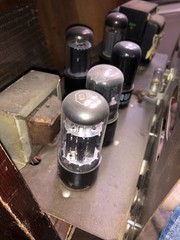 Vintage Kay tube Guitar Amplifier with Rola Speaker.