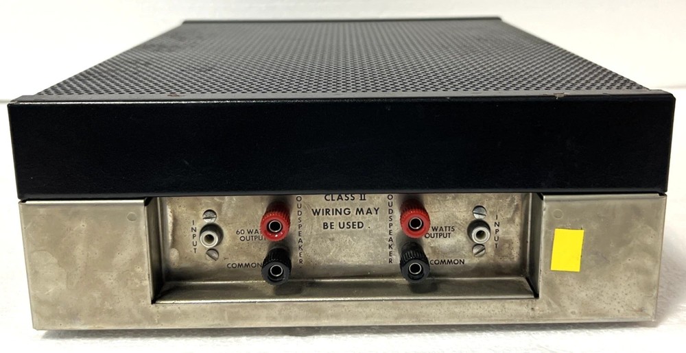 DYNACO STEREO 120 POWER AMPLIFIER 400 Watts Max Tested & Working
