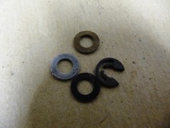 WASHERS + C CLIP GARRARD Idler Wheel LAB 80 & MK II A70 TYPE A RC88 98 TURNTABLE
