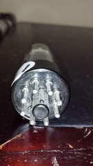 EL34 / 6CA7 tube RFT ( SIEMENS ) – SHORT BASE OO SOLID DISC GETTER TV-7 tested