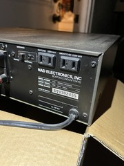 Not Tested. NAD 7130 Stereo Receiver Vintage AM/FM Hi-Fi Amplifier w Phono Input