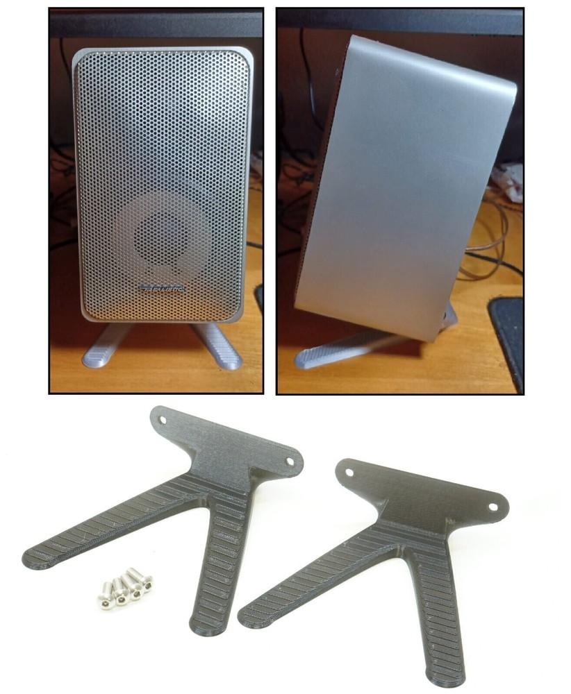 Custom 3D Printed Desktop Stand Mount Holder for Realistic Minimus 7 Speaker