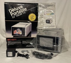 Multitech Deluxe Portable 5.5” Color T.V. MC-0571
