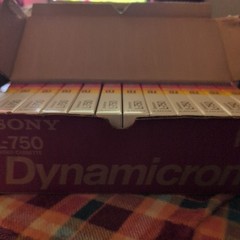 12)Sony L-750 Beta Dynamicron Video Cassette Tape Factory Sealed New 270 minutes