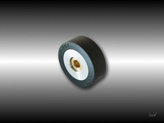 Pioneer RT-707 / 701 New Pinch Roller : Pulley with logo on THE BACK