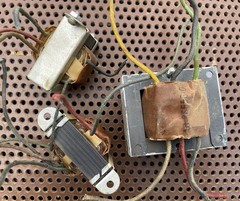 Trio (3) 1956 Hammond Organ Output Transformers AO 26361 26363 20936 6V6 8ohm