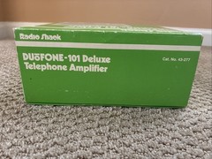 Vintage Radio Shack Duofone-101 Deluxe Telephone Amplifier 43-277 New Open Box