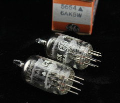 GE 5 Star 6AK5W “The 5 Star General” USA (1960) NOS 5654, ef95, 403, 6AK5