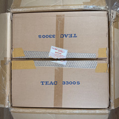 Vintage TEAC 3300S Reel to Reel Tape Deck Original Box Manual Transport Tested