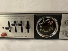 Vintage Electrophonic AM/FM 8-Track Stereo Receiver Morse Electro 947 Audiophile
