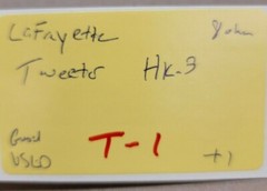 Lafayette Tweeter HK-3 3″ Speaker Driver 8 Ohm 20 Watts Japan