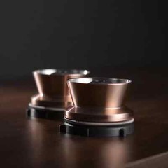 1 Pair Champagne Gold Nab Adapters for R2R Recorders Revox TASCAM Pioneer