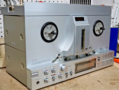 Serviced,74 Parts Replaced,Fast Winding AKAI GX77.See Pictures Of Work Done