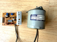 TEAC A-3440 Capstan Motor and Control Board
