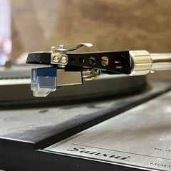 Sansui SR-4040 2-Speed Belt-Drive Turntable Record Player Nice