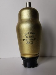 3 Philips Tubes: ABL1, ABC1, AK2 Used in Radios 1930´s & 40´s AVO tested- NOS