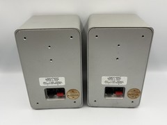 Realistic Minimus 7 Speakers Silver 40-2034 Pair Bookshelf Stereo Audio – TESTED