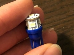 10 New Cool Blue 8V Wedge Lamp LED Light Bulbs for Pioneer Project/One Receiver