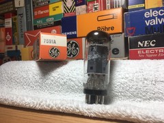 1x NOS GE USA 7591A Vintage Power Tube / w/ OE Box Classic / Several in Stock