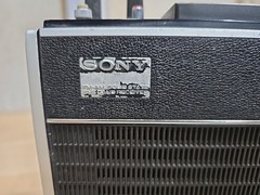 Vintage Sony ICF-8500 5 Band AM/FM Radio Receiver Powers On Parts Repair AS-IS