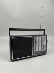 Vintage GE 7-2945A 4 Band AM FM TV Sound Weather Radio Tested – Excellent
