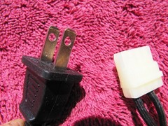 DUAL ELAC POWER CORD Voice of Music Turntable 10H 1019 1229 50H 4 pin AMP LOK