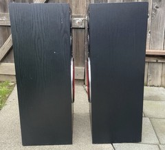 Cerwin Vega LS-12 Floor Speakers Pair Tested Working
