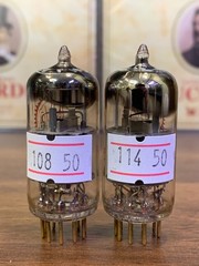 2 Tubes E810F D Getter 45* (7788/ CV5809) Valvo-Test like Nos 100%-Matched pair