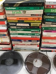 Lot of 25 Vintage Reel To Reel Use Tapes – Sold as Blanks + 1 Free Reel