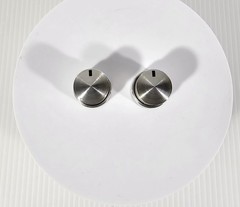 Akai X-300 Reel to Reel RECORD LEVEL KNOBS PARTS