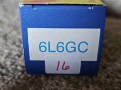6L6GC JJ ELECTRONIC JJ Electronic Tube Vacuum New