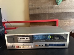 TEAC V-350C Stereo Cassette Deck Dolby B/C Made In Japan Tested Working