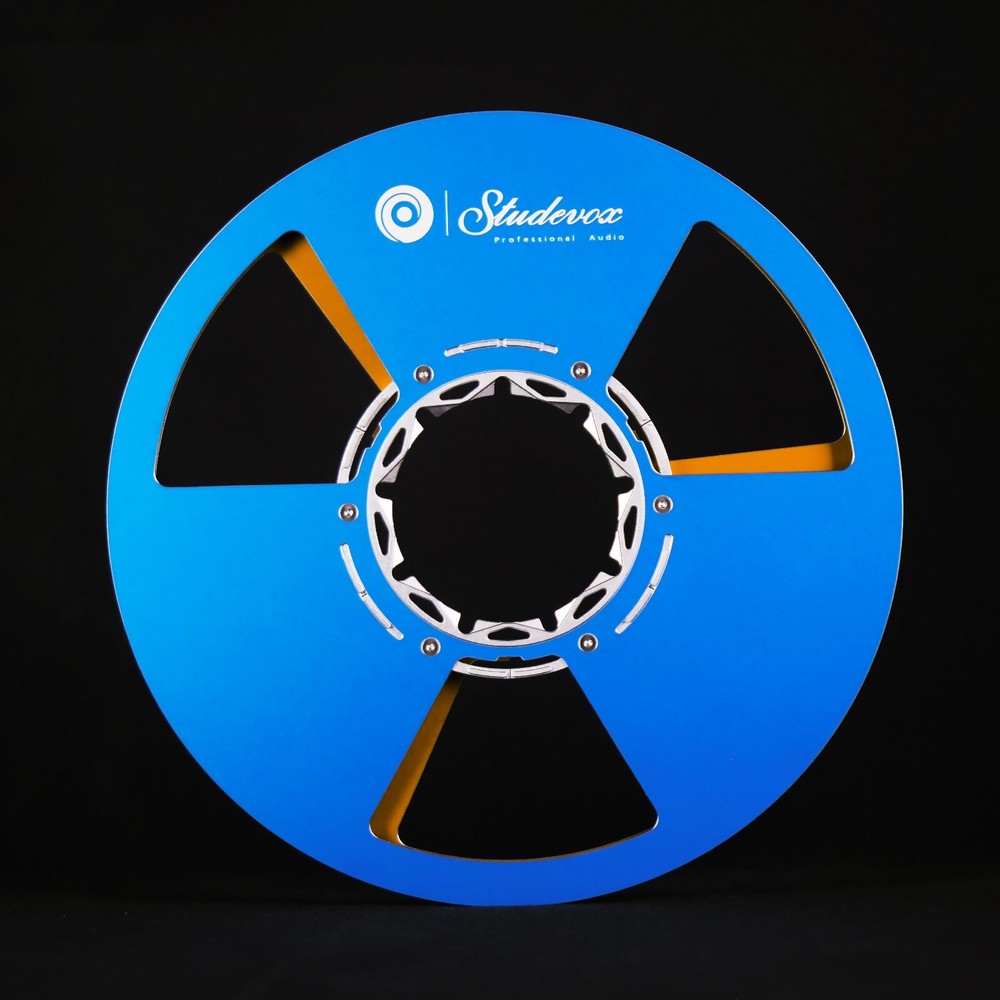 Studevox 10.5″ Edge Polished Aluminium Empty Tape Reel For Reel Tape Recorders
