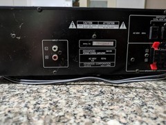 Vintage Kenwood KM-106 Stereo Power Amplifier 125 Watts Per Channel Tested