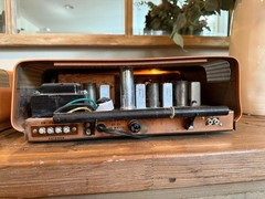 1958 to 61 Grommes 24PG Tube Amplifier and 102 GTA Tube Tuner