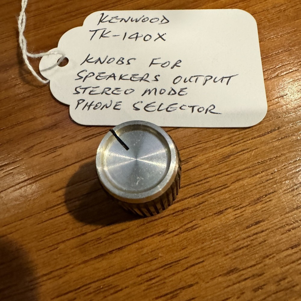 KENWOOD TK-140X SPEAKER OUTPUT OR STEREO MODE OR PHONO SELECTOR KNOB