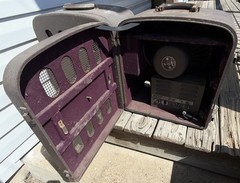 (3) Rare 1940’s Bell & Howell Speaker Amplifier Cabinets HTF