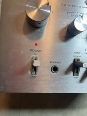Vintage Kenwood DC Stereo Intergrated Amplifier KA-7100 – Parts Repair Powers On